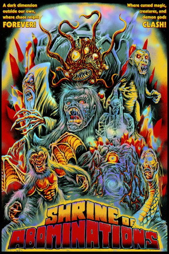 Movie poster for Shrine of Abominations (2025)