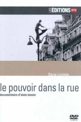 Movie poster for Le Pouvoir dans la rue (1968)