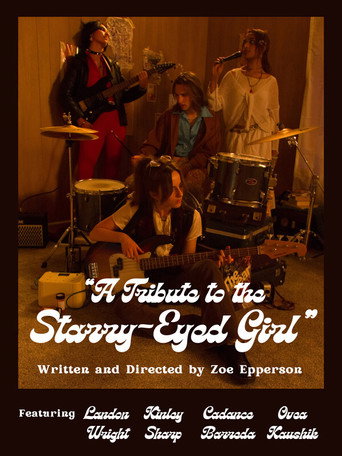 Movie poster for A Tribute to the Starry-Eyed Girl (2024)