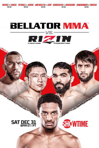 Movie poster for Bellator MMA vs. RIZIN (2022)