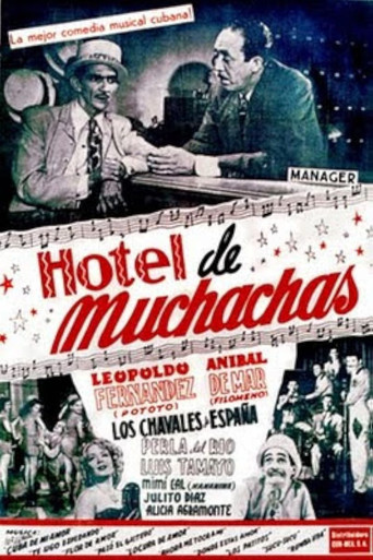 Movie poster for Hotel de muchachas (1950)