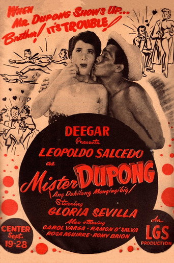 Movie poster for Mister Dupong (1954)