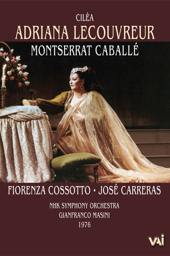 Movie poster for Cilea - Adriana Lecouvreur - Caballe, Cossotto, Carreras (NHK 1976)