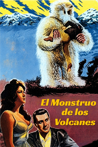 Movie poster for The Monster of the Volcano (1963)