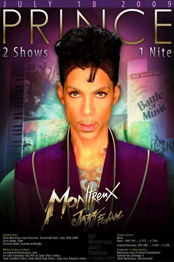 Movie poster for Prince - Montreux Jazz Festival (Late Show) (2009)