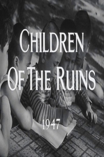 Movie poster for Children of the Ruins (1948)