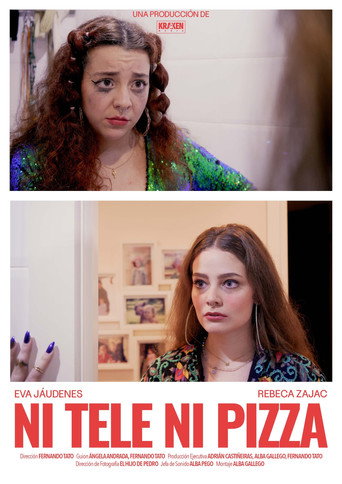 Movie poster for Ni tele ni pizza