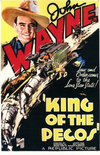 Movie poster for King of the Pecos (1936)