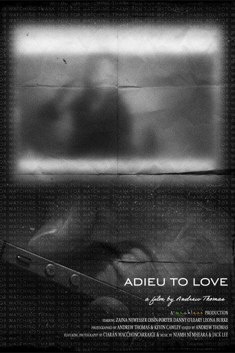 Movie poster for adieu to love (2020)