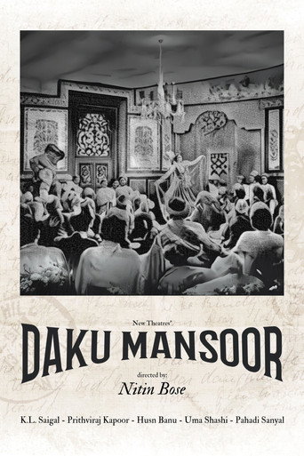 Movie poster for Daku Mansoor (1934)
