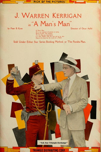 Movie poster for A Man's Man (1917)