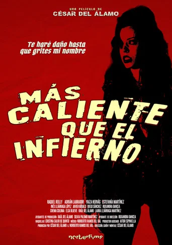 Movie poster for Más caliente que el infierno (2026)