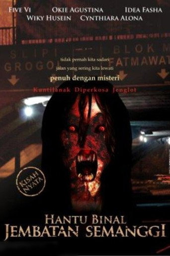 Movie poster for The Wanton Ghost of Semanggi Bridge (2009)