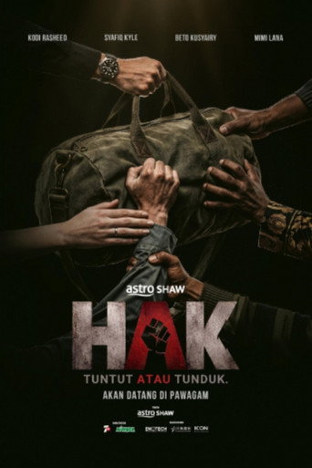 Movie poster for Hak: Tuntut atau Tunduk (2026)