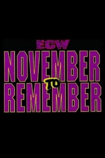 Movie poster for ECW November to Remember 1993 (1993)