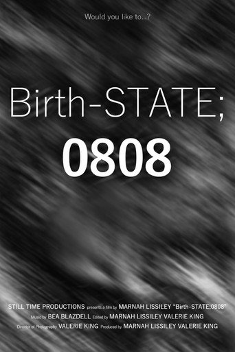 Movie poster for Birth-STATE; 0808 (2025)