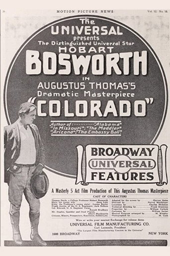 Movie poster for Colorado (1915)