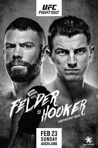 UFC Fight Night 168: Felder vs Hooker poster