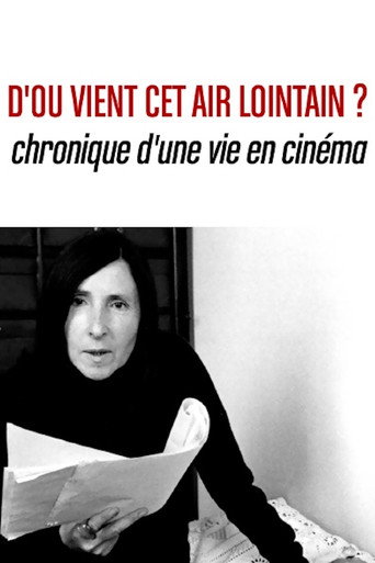 D’où vient cet air lointain? Chronique d’une vie en cinéma poster