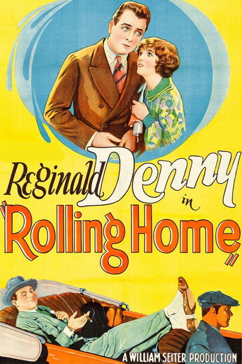 Movie poster for Rolling Home (1926)