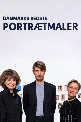 Series poster for Danmarks bedste portrætmaler (2018)