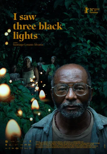 Movie poster for I Saw Three Black Lights (2025)