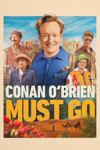 Series poster for Conan O'Brien Must Go (2024)