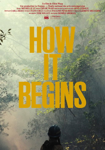 Movie poster for How it begins (2025)