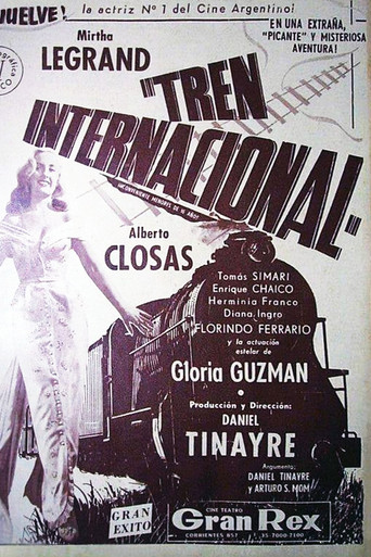 Tren internacional poster