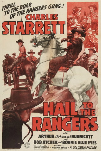 Movie poster for Hail to the Rangers (1943)