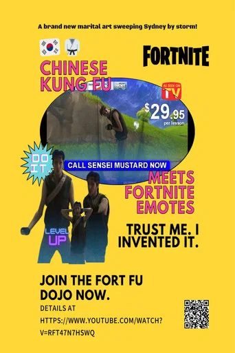 Movie poster for Fortnite Dancing for Self-Defence (2021)