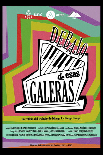 Movie poster for Debajo de Esas Galeras (2025)