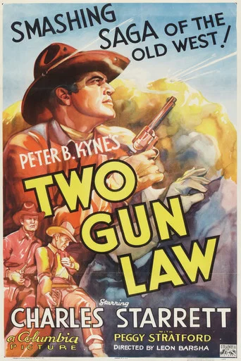 Movie poster for Two Gun Law (1937)