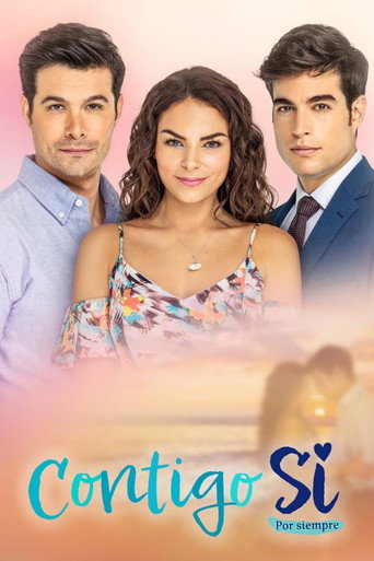 Series poster for Contigo Sí (2021)