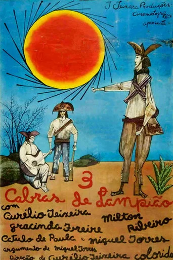Movie poster for Três Cabras de Lampião (1962)