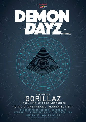 Gorillaz: Demon Dayz Festival poster
