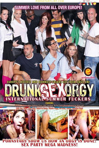 Movie poster for Drunk Sex Orgy: International Summer Fuckers (2013)