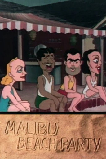 Movie poster for Malibu Beach Party (1940)