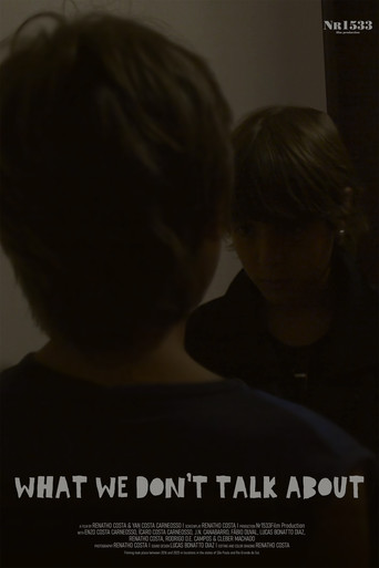 What we don't talk about poster