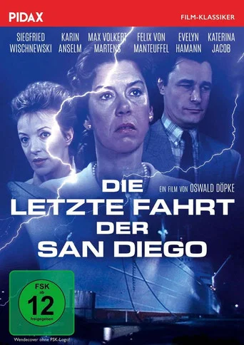 Movie poster for Die letzte Fahrt der San Diego