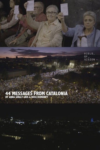 Movie poster for 44 Messages from Catalonia (2018)