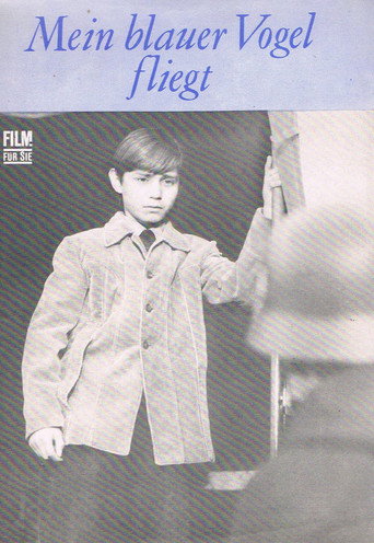 Mein blauer Vogel fliegt poster