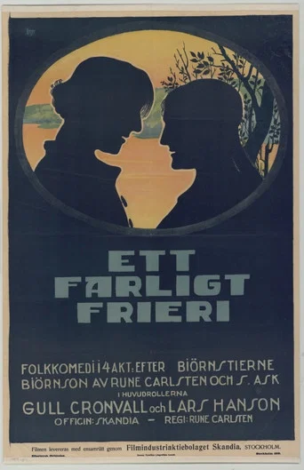 Movie poster for A Dangerous Courtship (1919)