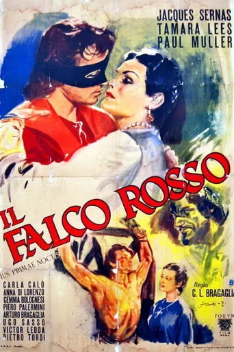 Movie poster for Il falco rosso (1949)
