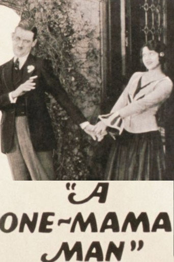 Movie poster for A One Mama Man (1927)