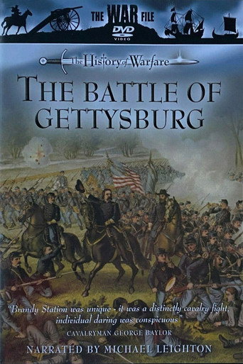 Movie poster for The Battle of Gettysburg (1998)
