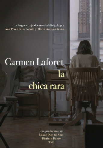 Movie poster for Carmen Laforet, la chica rara