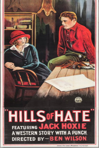 Movie poster for Hills of Hate (1921)