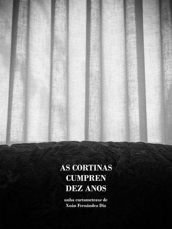 Movie poster for The curtains turn ten years old (2021)