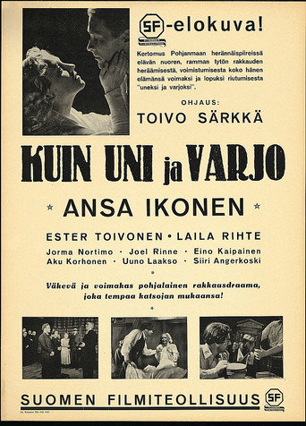 Movie poster for As Dream and Shadow… (1937)